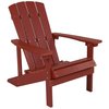 Flash Furniture 2 Red Adirondack Chairs & Star and Moon Fire Pit JJ-C145012-32D-RED-GG